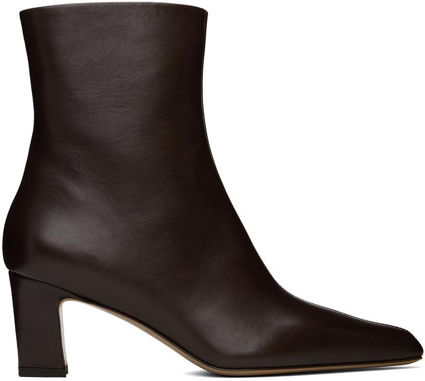 Jude Pointed Leather Ankle Boots Product Image