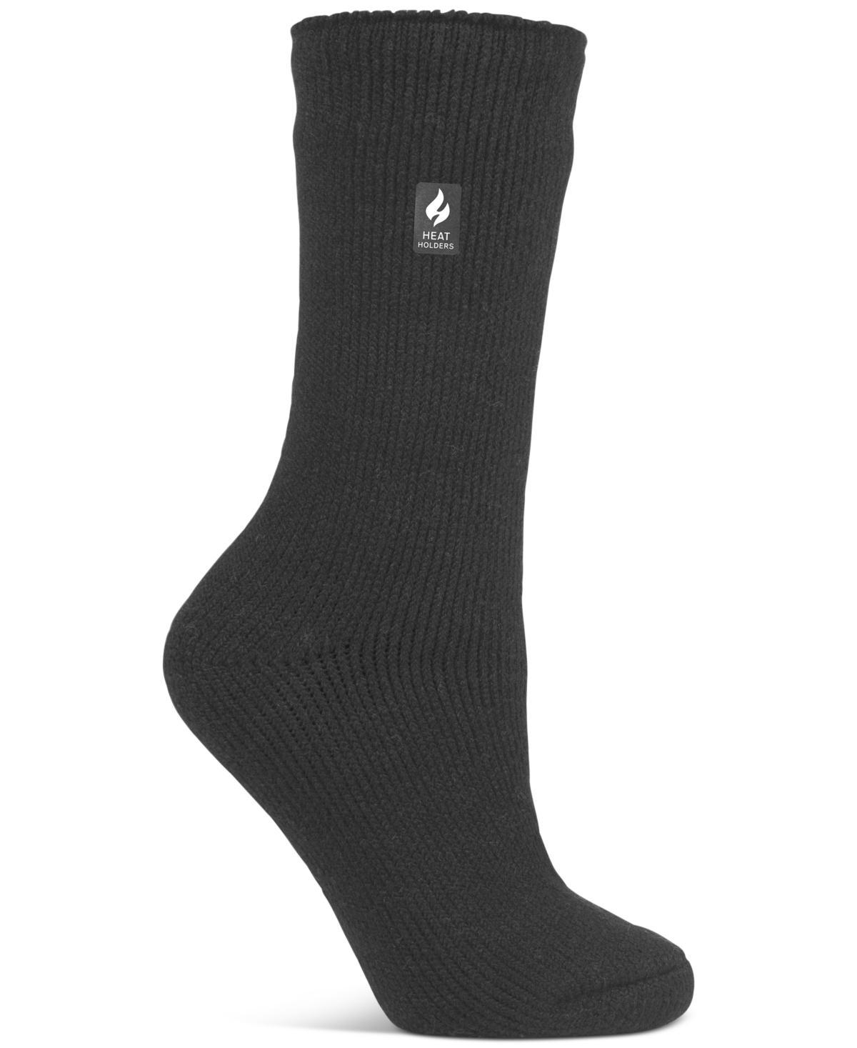 Heat Holders Womens Lite Dahlia Solid Crew Socks Product Image