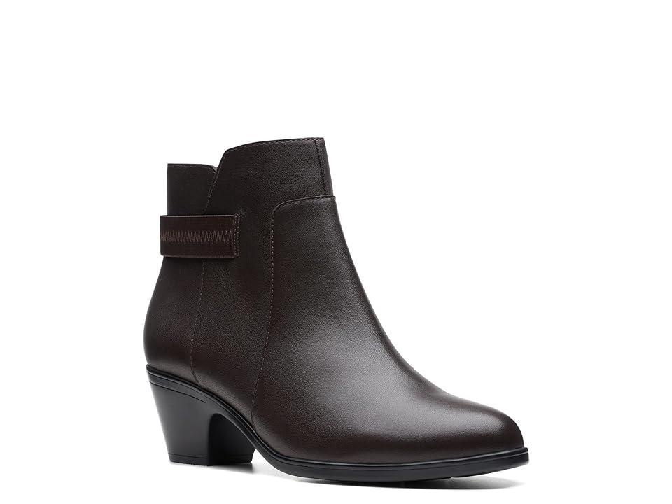 Clarks Emily 2 Holly (Dark Leather) Women's Boots Product Image