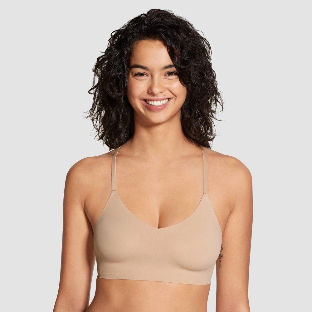 True & Co. Womens Everybody Lace Racerback Bralette - Bare Product Image