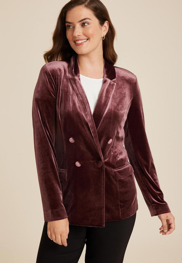 Velvet Blazer Product Image