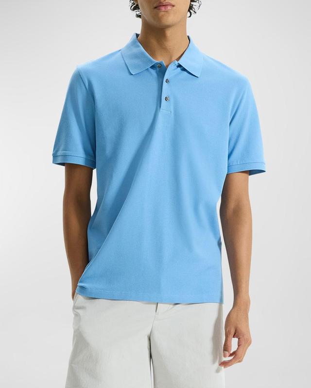 Mens Pique Polo Shirt Product Image