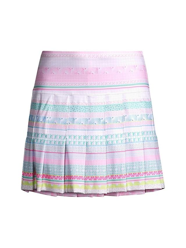 Womens Deco In Love Retro Pleated Skort Product Image