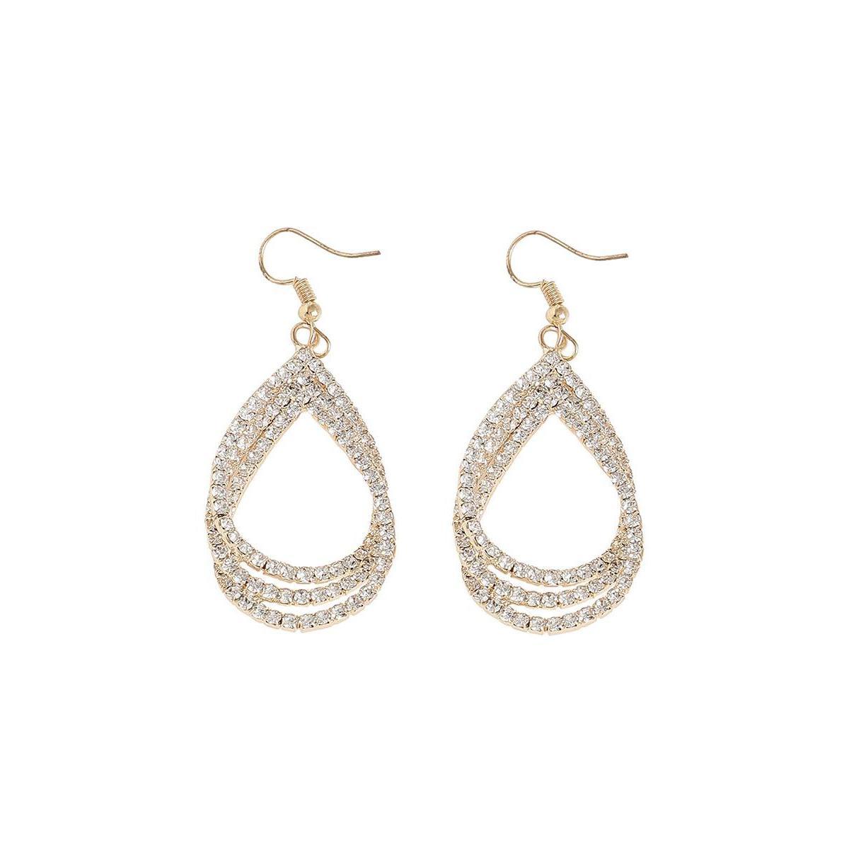 Sohi Womens Bling Drop Earrings Product Image