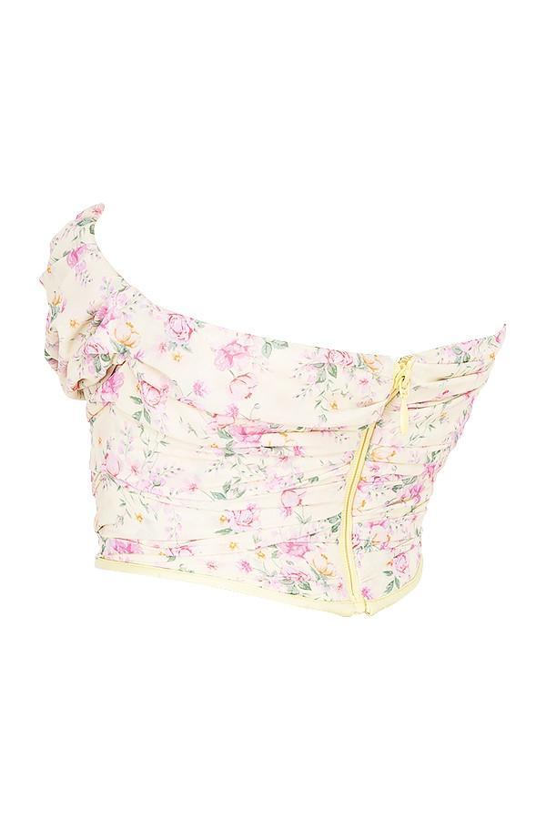 Vivienne Lemon Floral Corset Product Image