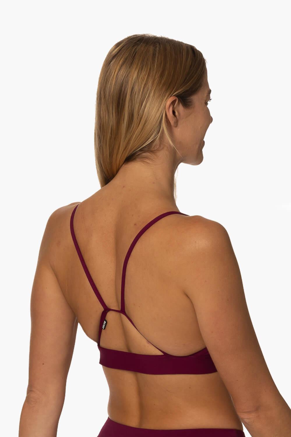 Mara Bikini Top - Cabernet Female Product Image