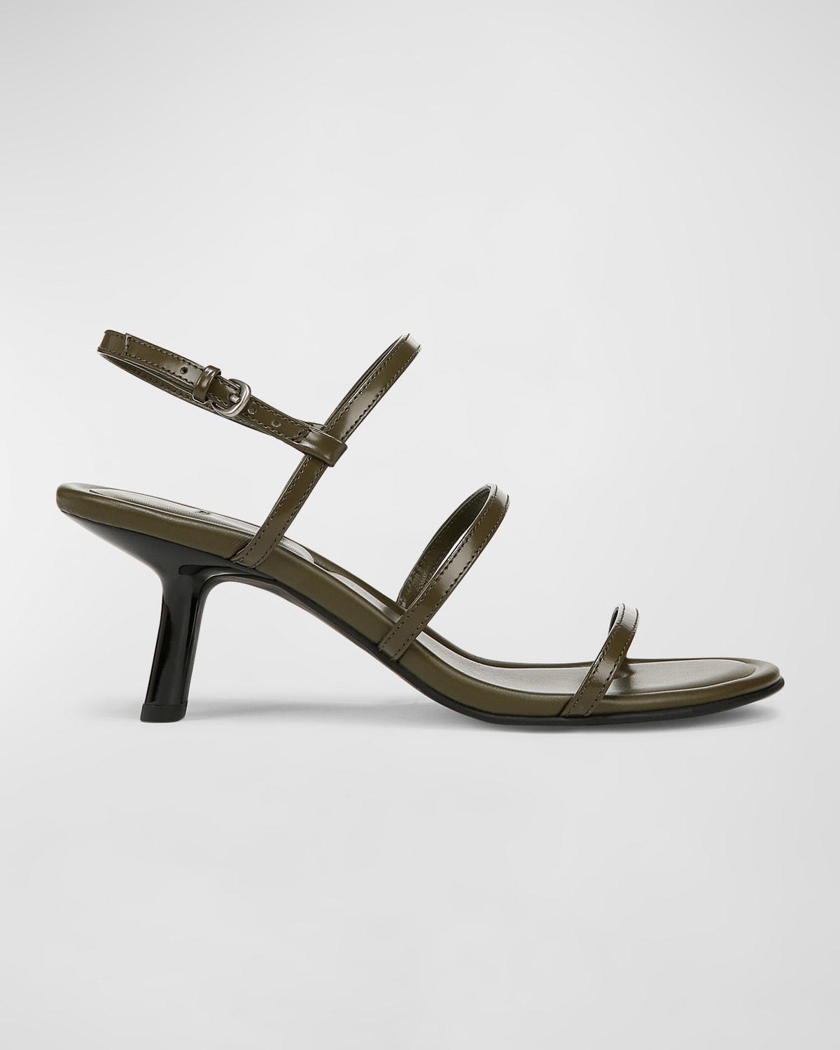 Josie Leather Slingback Sandals Product Image