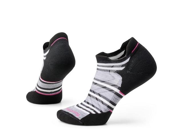 Smartwool Run Targeted Cushion Stripe Low Ankle Women's Low Cut Socks Shoes Product Image