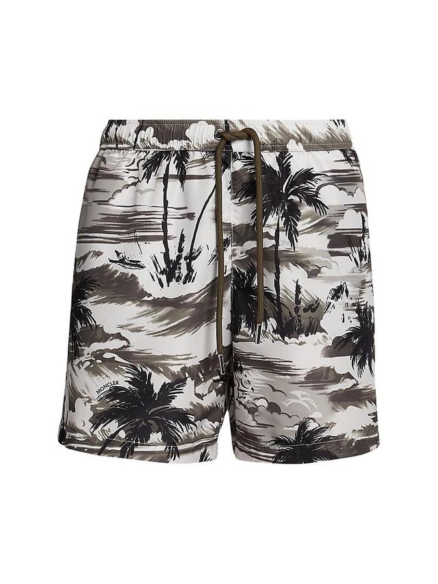 Mens Printed Swim Shorts Product Image