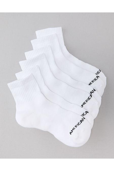 AE Quarter Crew Socks 3-Pack Men's Product Image