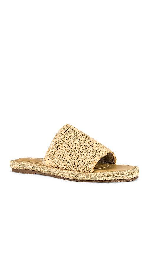 Kaanas Kangar Espadrille Sandal in Tan. Size 11, 6. Product Image