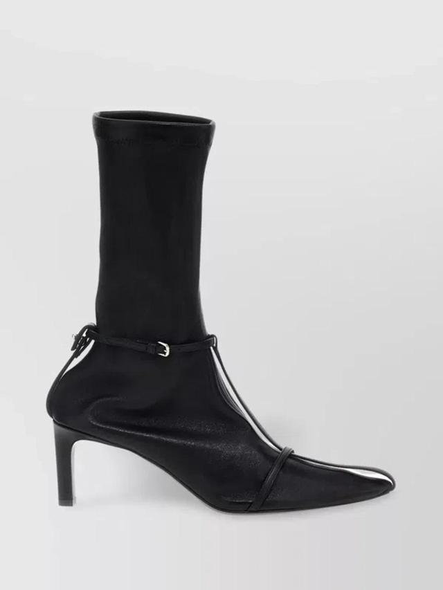 Pointed Ankle Boots In Black Product Image