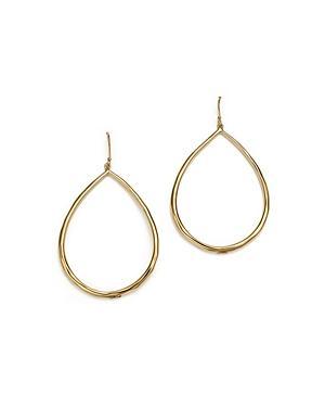 Womens Classico 18K Yellow Gold Sculpted Open Teardrop Earrings - Gold Product Image