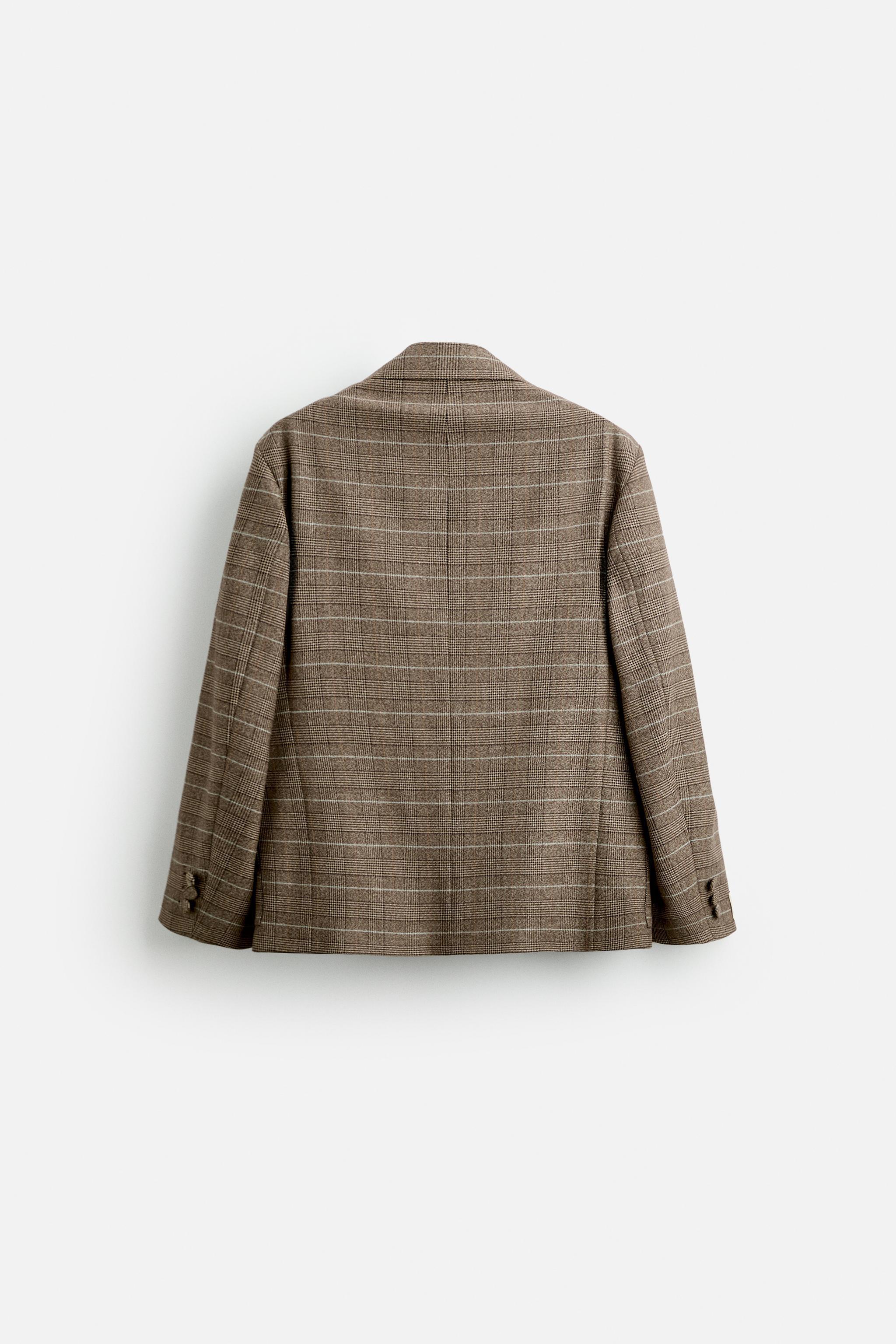 PLAID BLAZER X HARRY LAMBERT Product Image