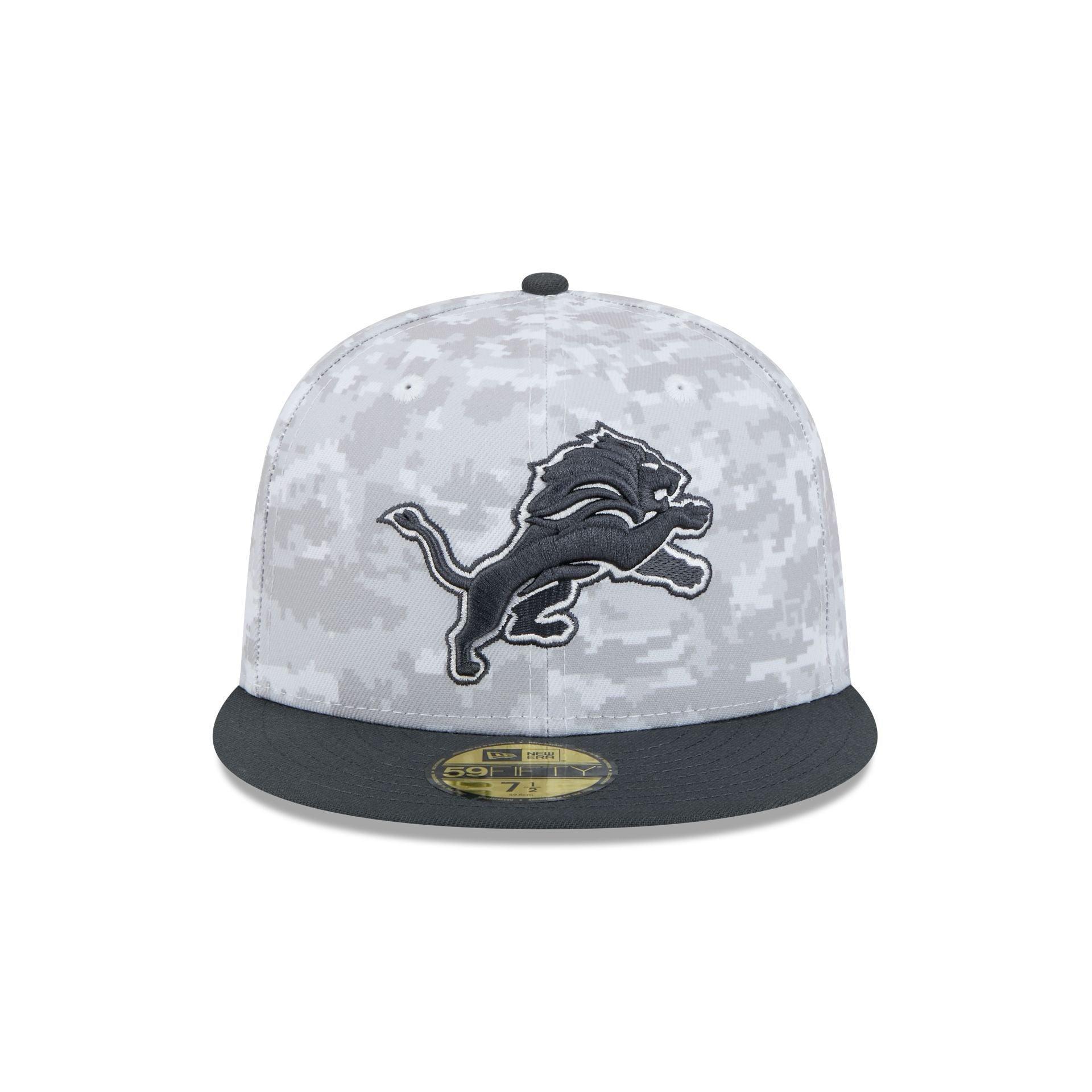 Detroit Lions 2024 Salute to Service 59FIFTY Fitted Hat Male Product Image