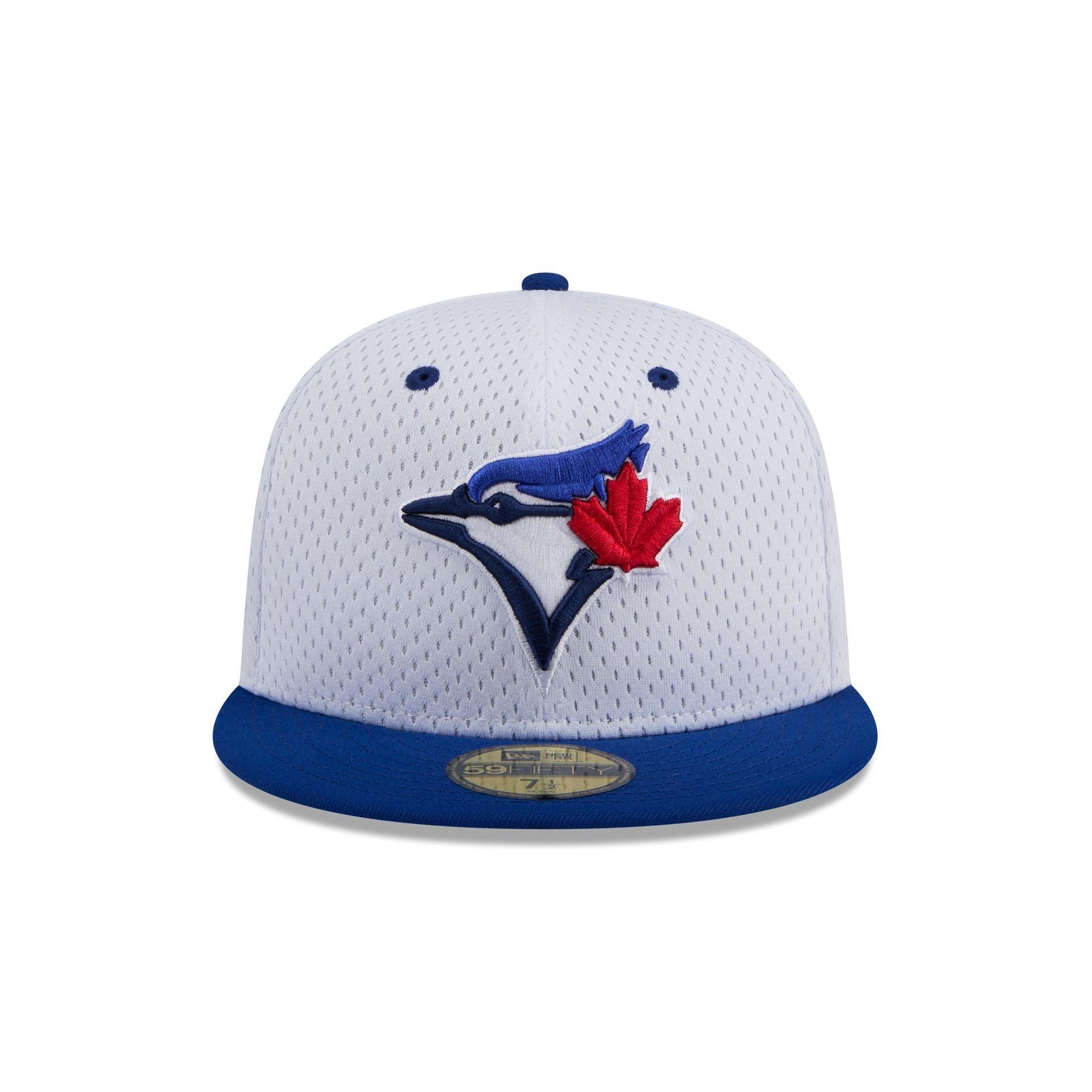 Toronto Blue Jays Throwback Mesh 59FIFTY Fitted Hat Male Product Image