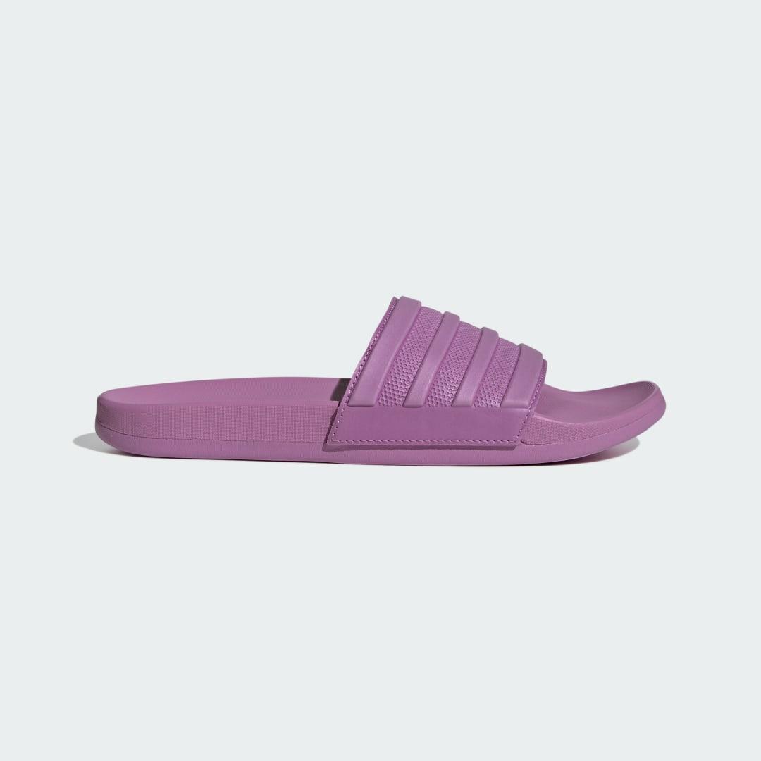 adidas Mens adidas adilette Comfort Slides - Mens Shoes Preloved Purple/Preloved Purple/Preloved Purple Product Image