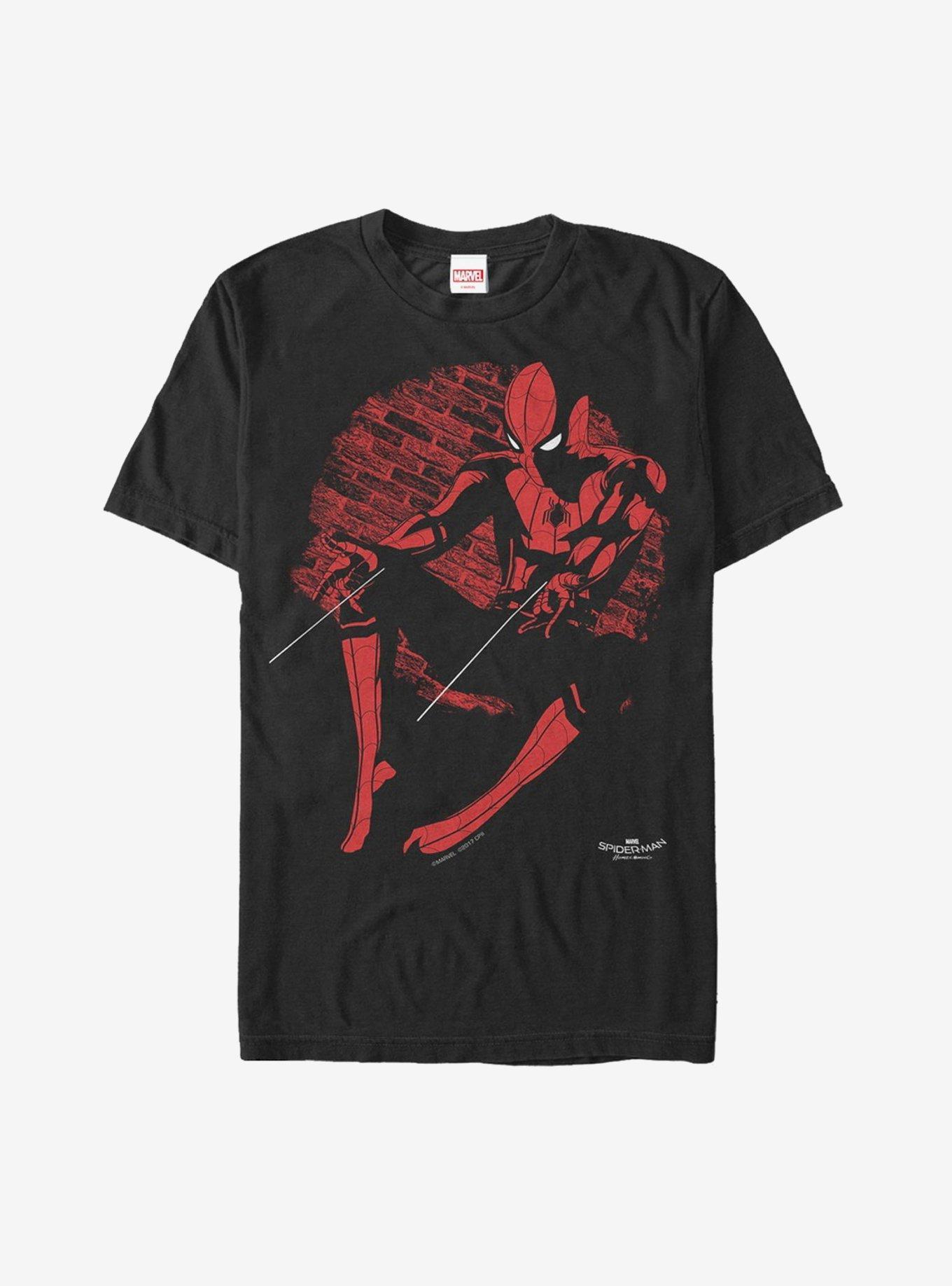 Marvel Spider-Man Homecoming Brick T-Shirt Product Image