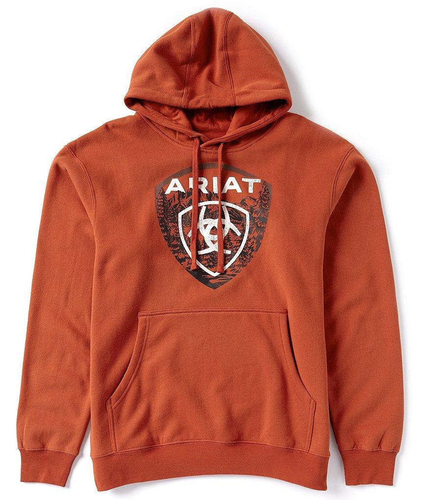 Ariat Forest Badge Long Sleeve Fleece Hoodie Product Image