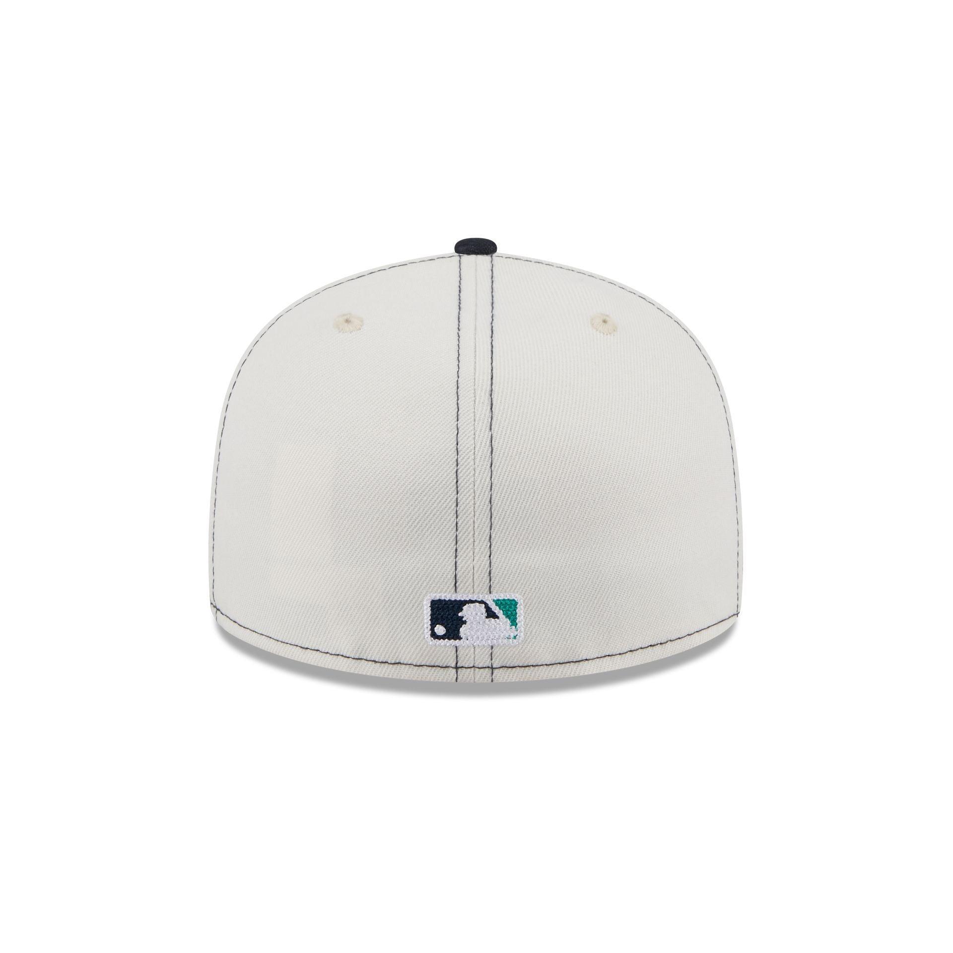 Seattle Mariners Sandy Linen 59FIFTY Fitted Hat Male Product Image