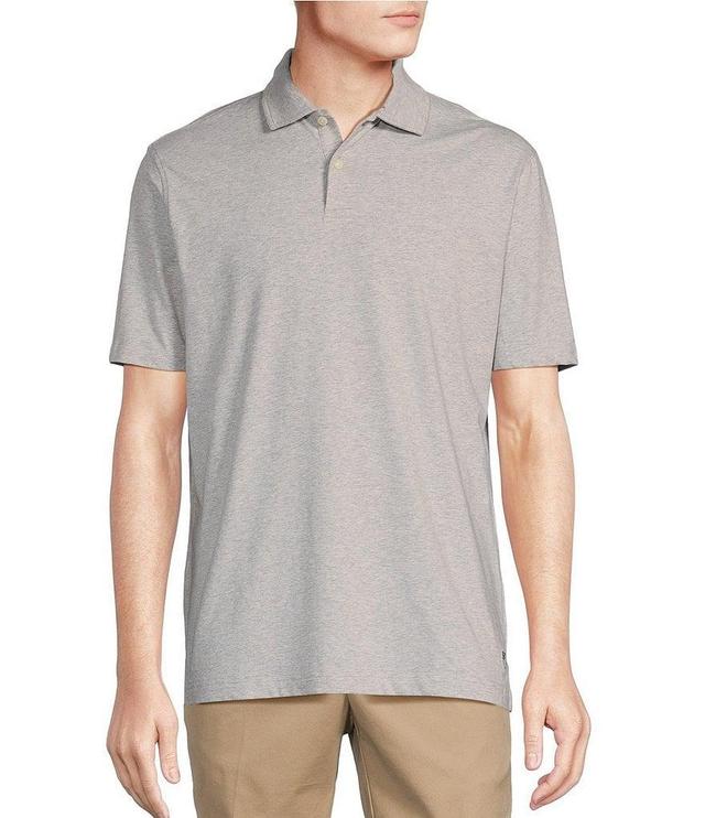 Cremieux Blue Label Solid Classic Fit Jersey Short Sleeve Polo Shirt Product Image