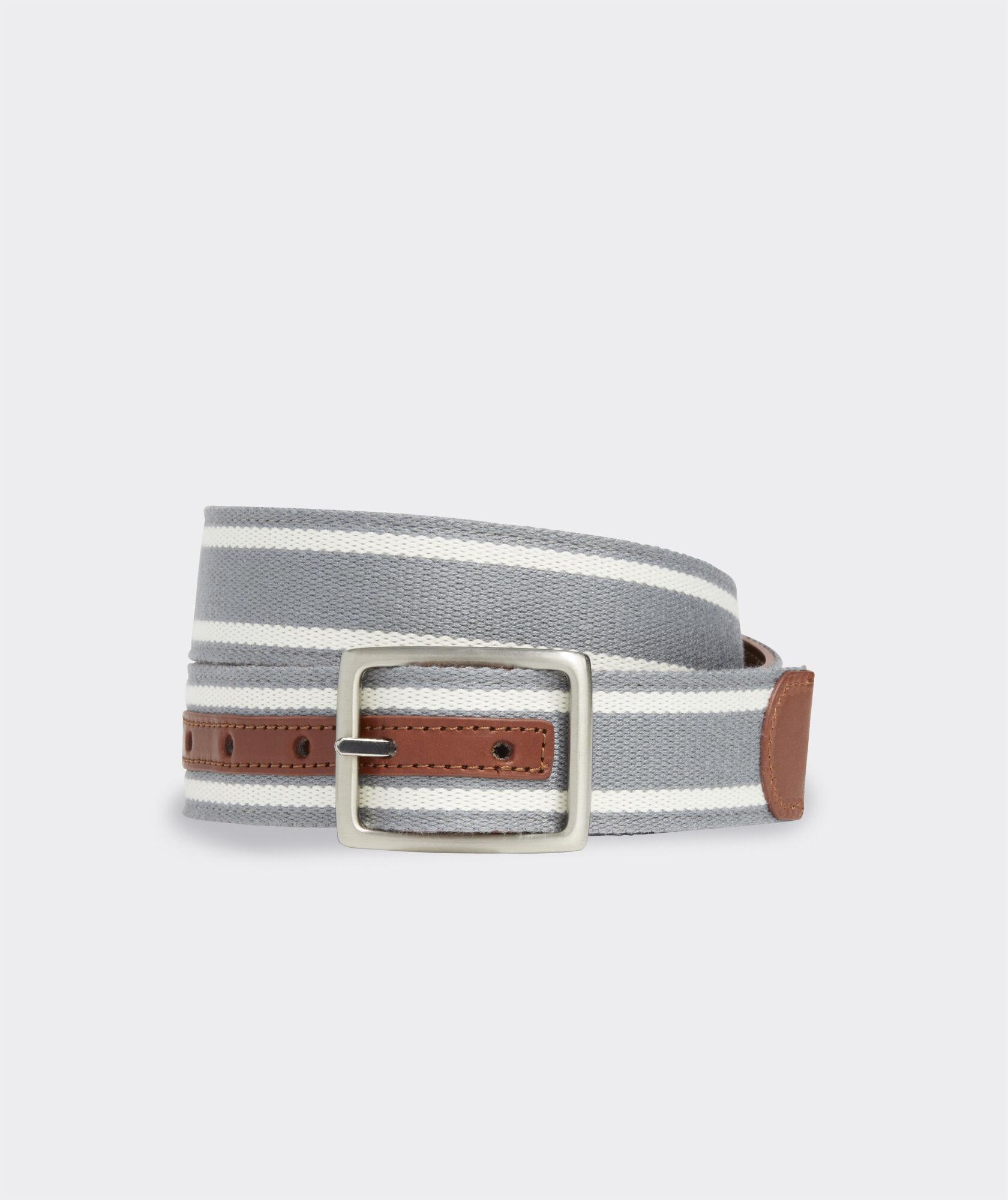 Leather & Webbing Reversible Belt Product Image