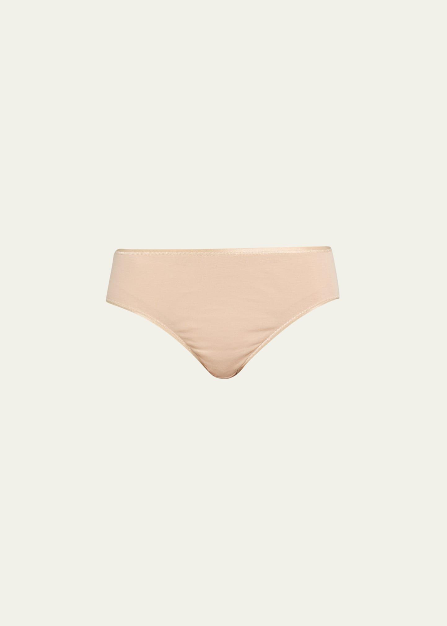 Womens Cotton Seamless High-Cut Full Brief Product Image