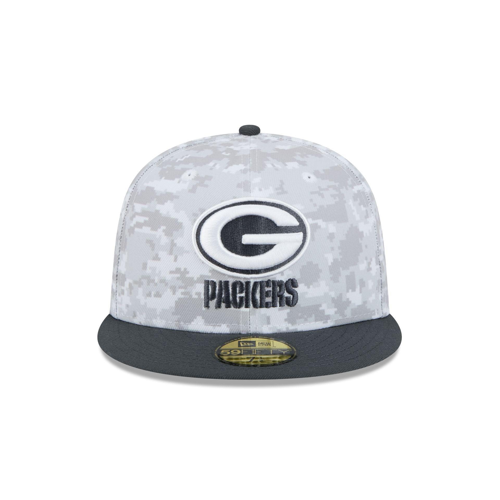 Green Bay Packers 2024 Salute to Service 59FIFTY Fitted Hat Male Product Image