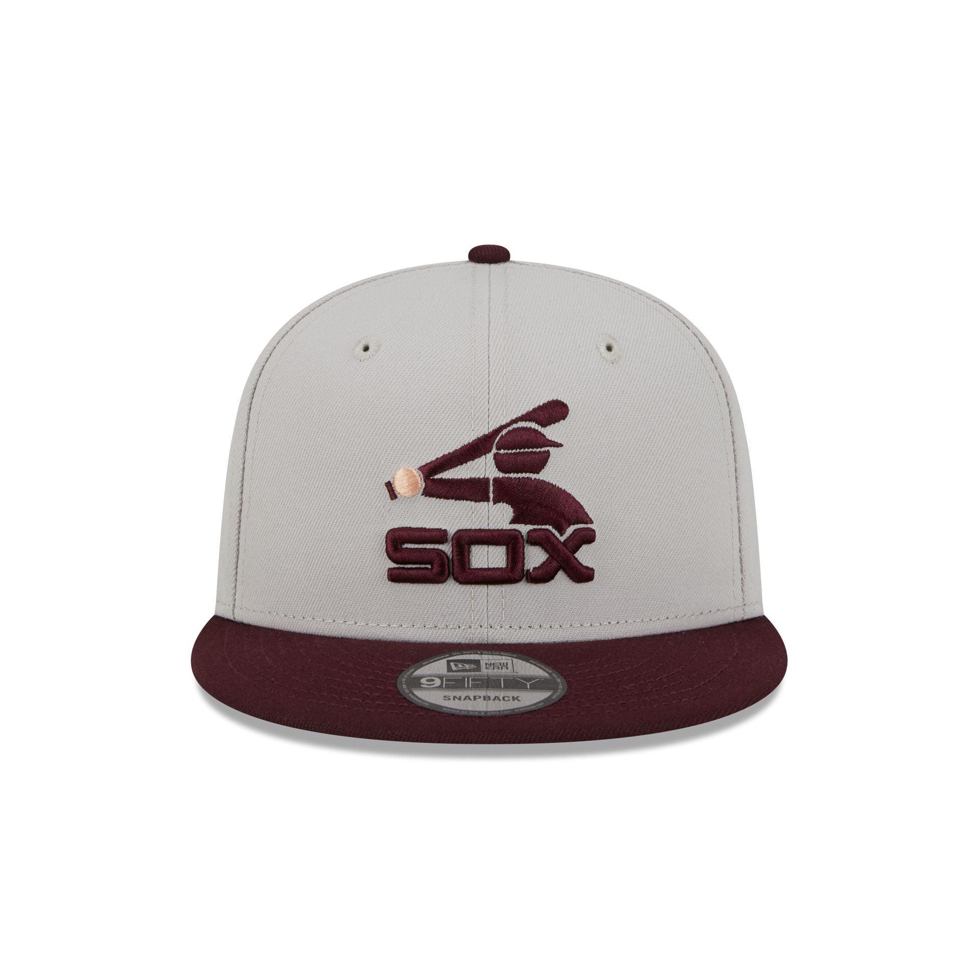 Chicago White Sox Mauve Visor 9FIFTY Snapback Hat Male Product Image