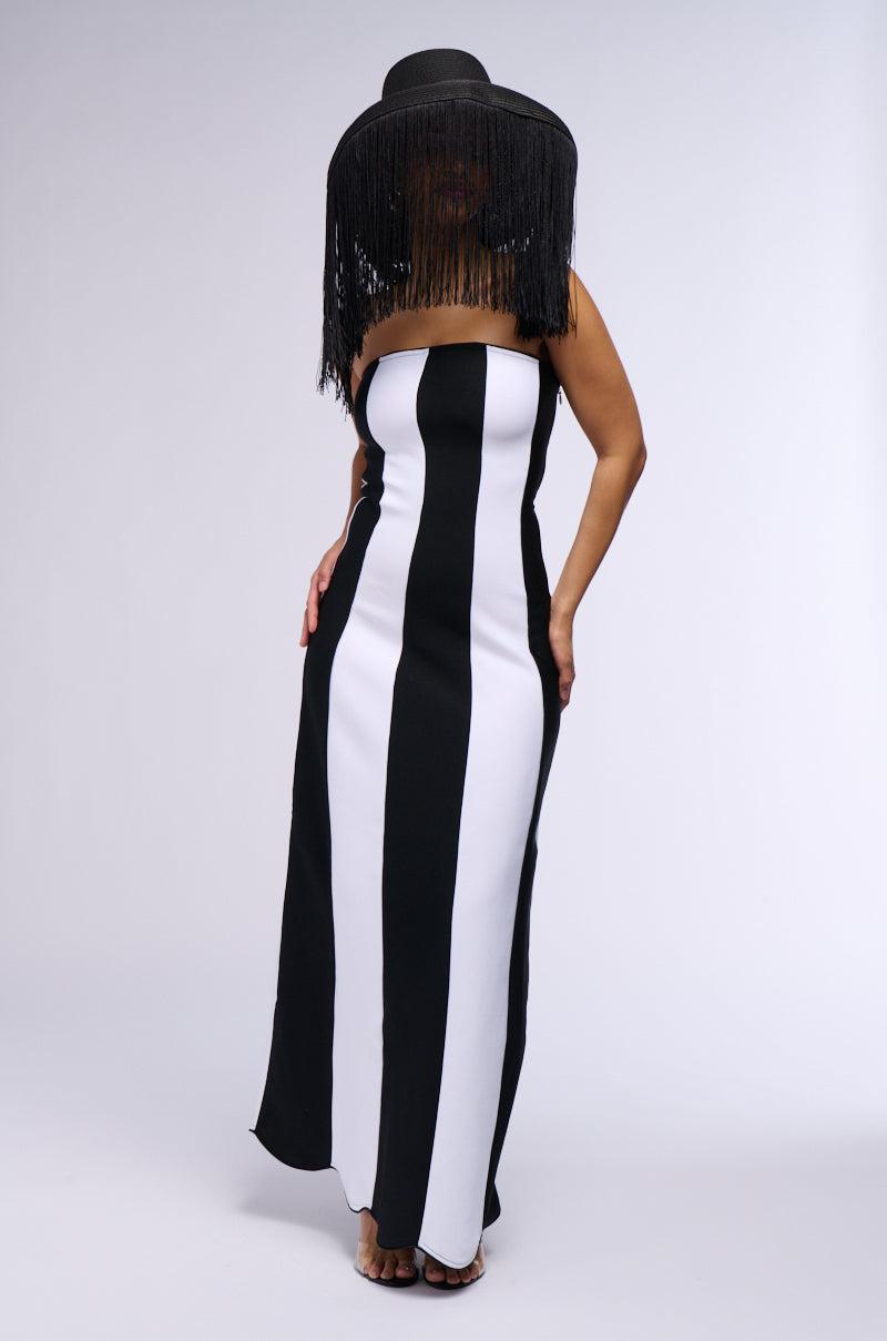 RING LEADER STRIPED MAXI DRESS Product Image