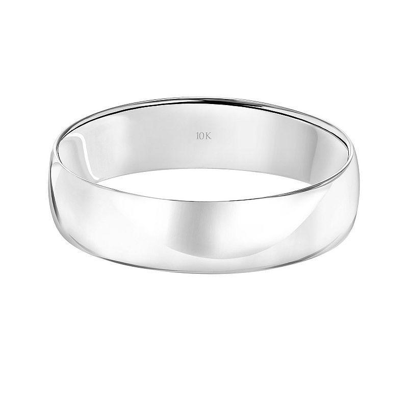 Love Always 10k Gold 5 mm Mens Wedding Band, 10k Yellow Gold Product Image