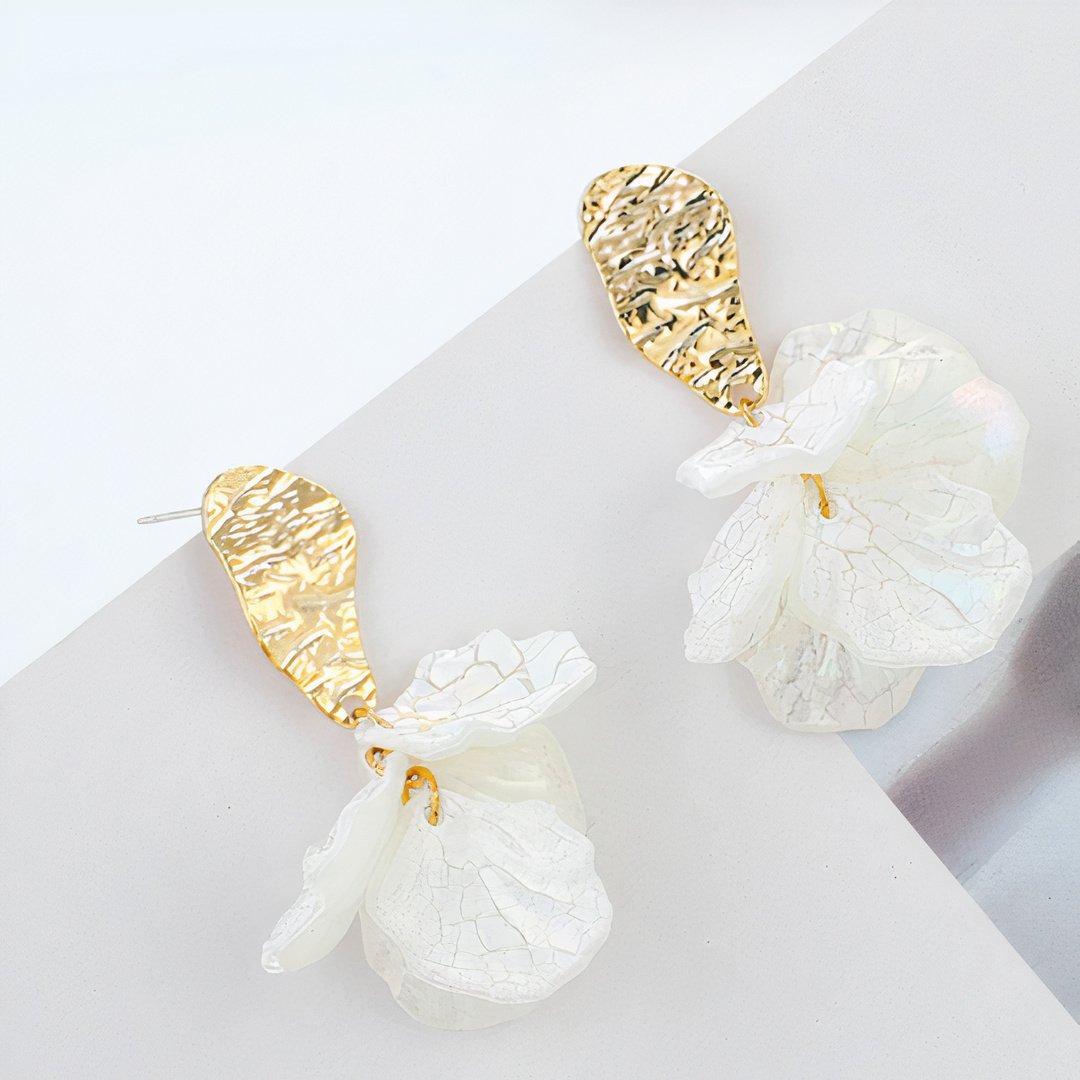 Layered Flower Earrings Product Image