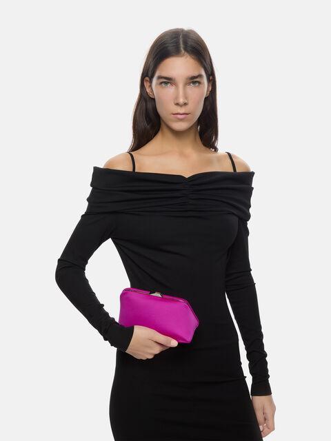 ''Midnight'' hot pink mini clutch Product Image