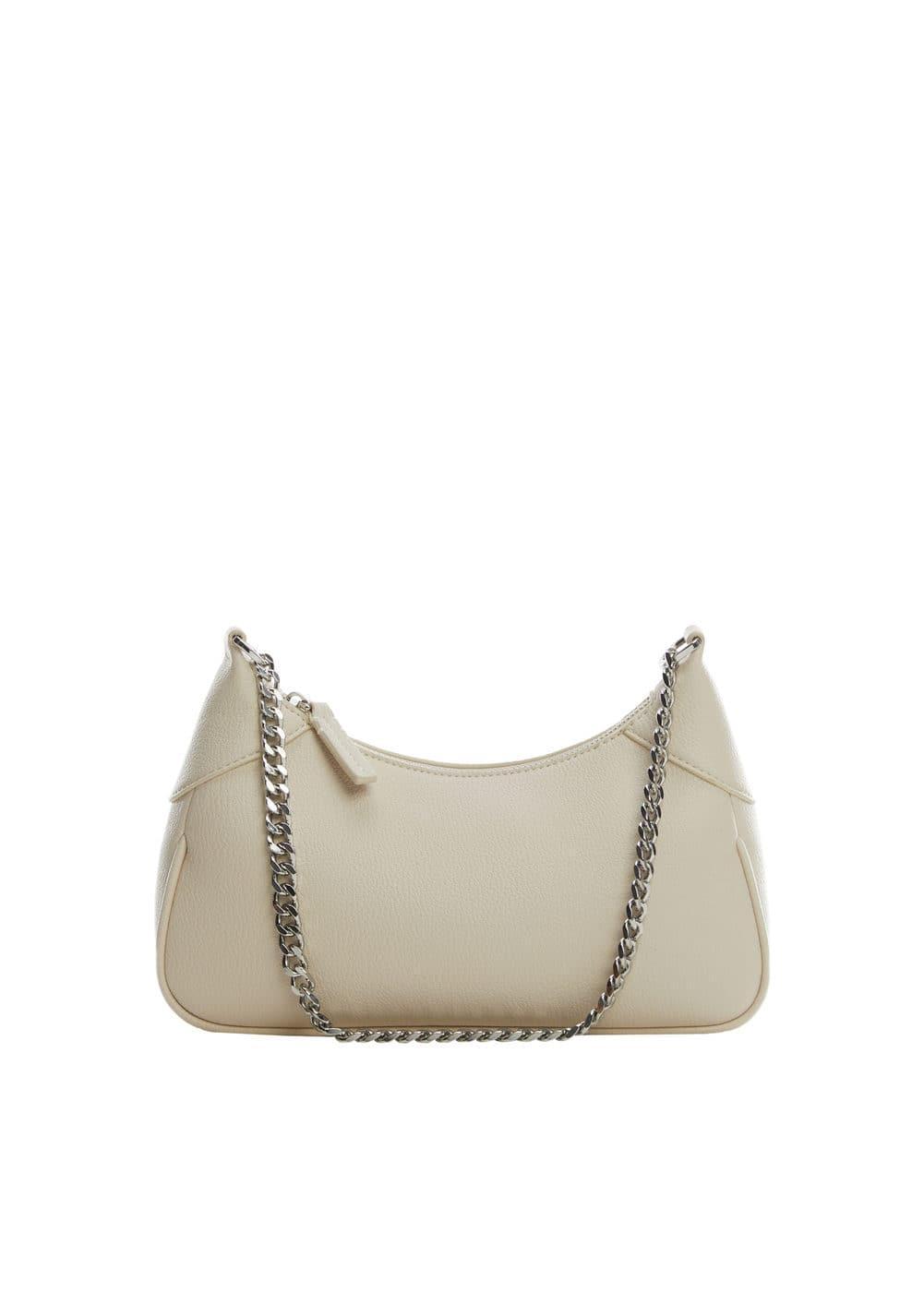 MANGO - Crossbody bag with chain - One size - Women Product Image