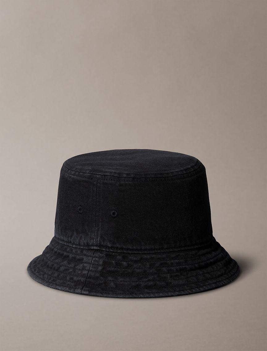 Monogram Logo Denim Bucket Hat Product Image