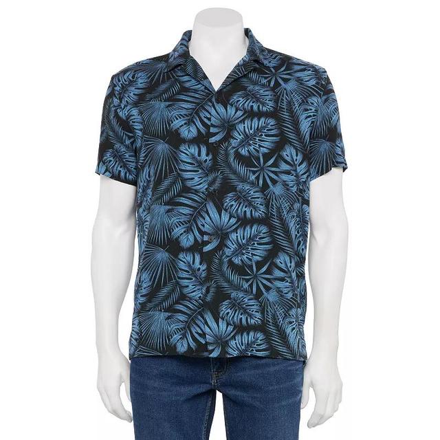 Mens Sonoma Goods For Life Short Sleeve Camp Collar Shirt Product Image