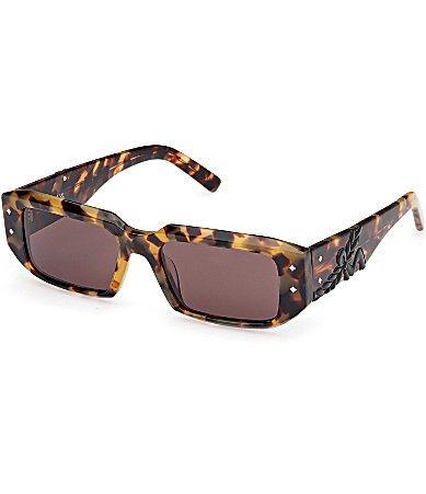 MCM Womens MW0013 53mm Tortoise Rectangle Sunglasses Product Image