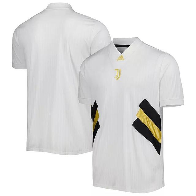 Mens adidas White Juventus Football Icon Jersey Product Image