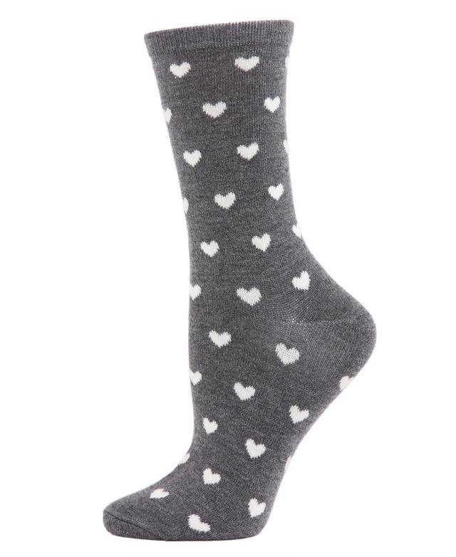 Hearts Cashmere Womens Crew Socks Product Image