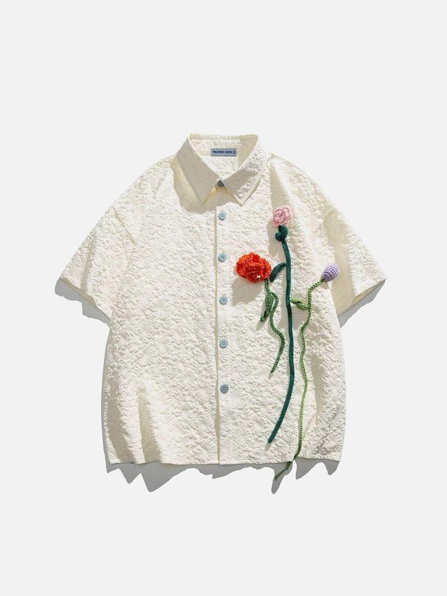 Aelfric Eden Floral Bloom Short Sleeve Shirt Product Image