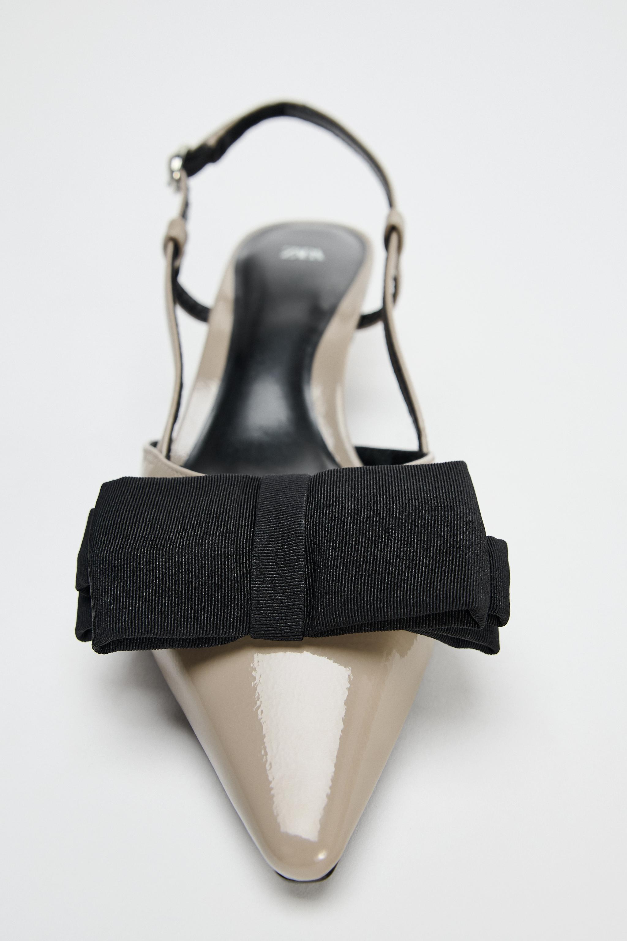 BOW TRIM SLINGBACKS Product Image