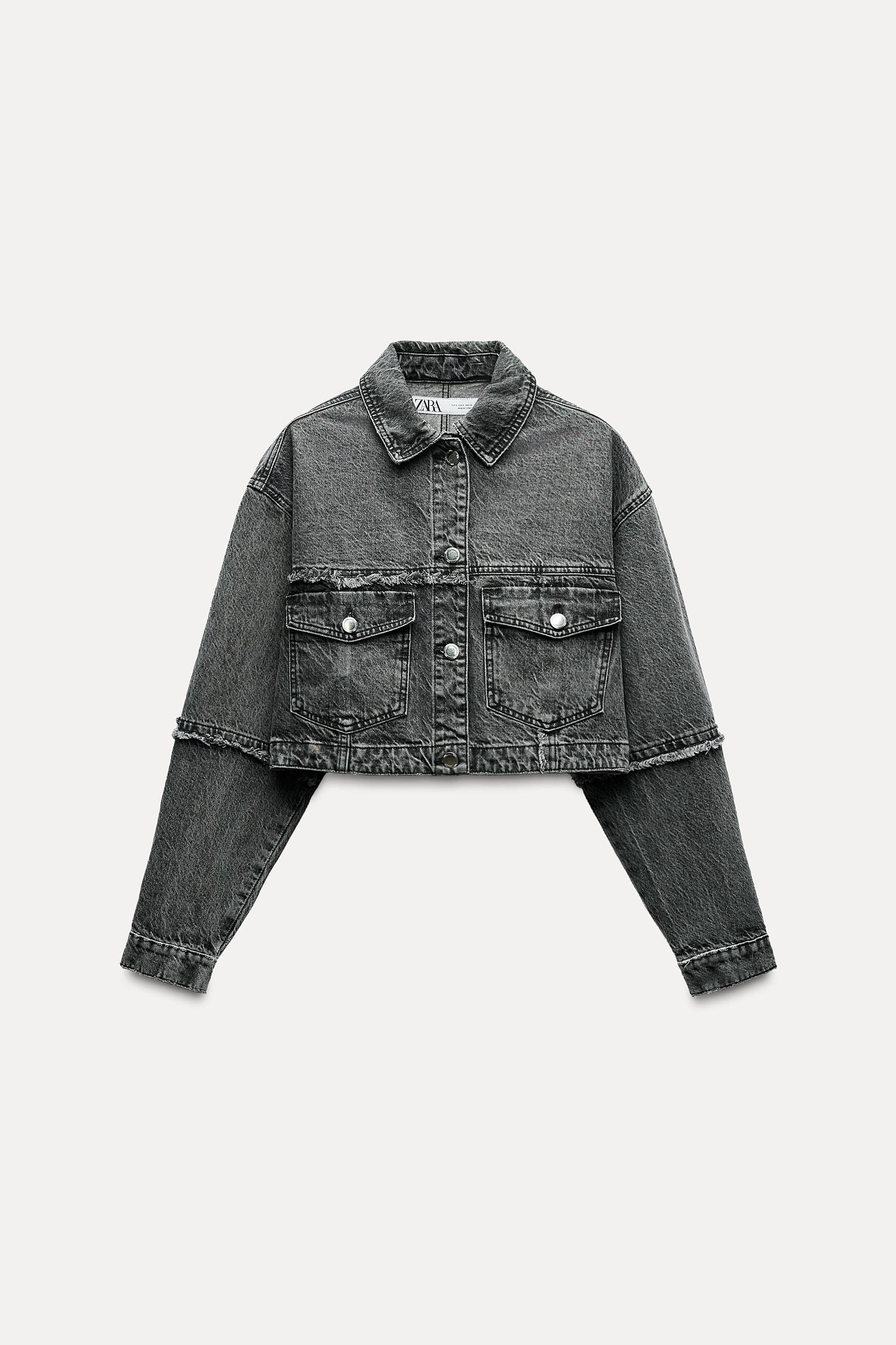 Z1975 CROP DENIM JACKET Product Image