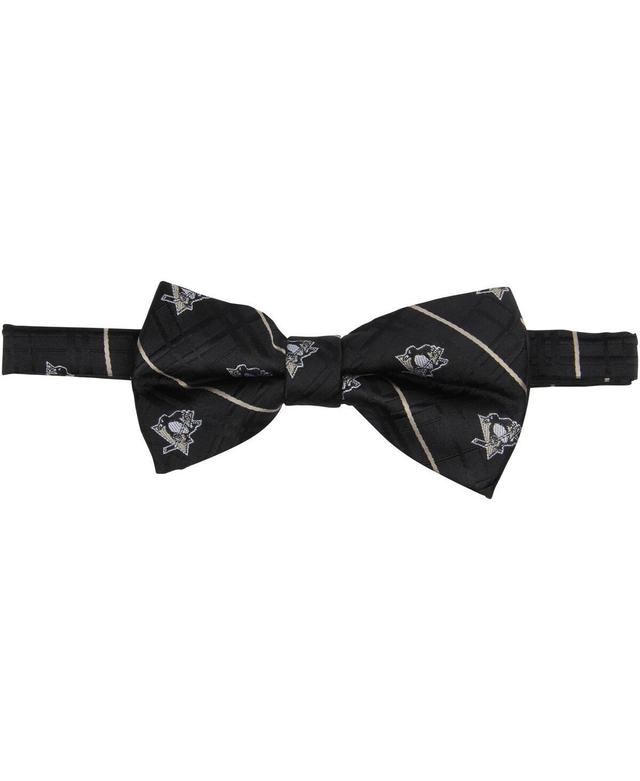 Mens Black Pittsburgh Penguins Oxford Bow Tie Product Image