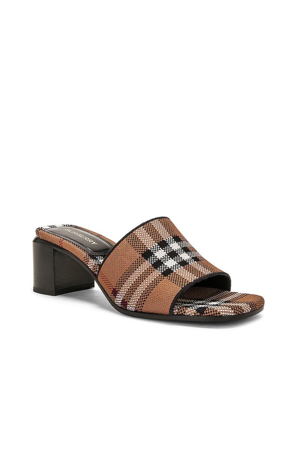 Burberry Wilma Sandal in Brown Product Image