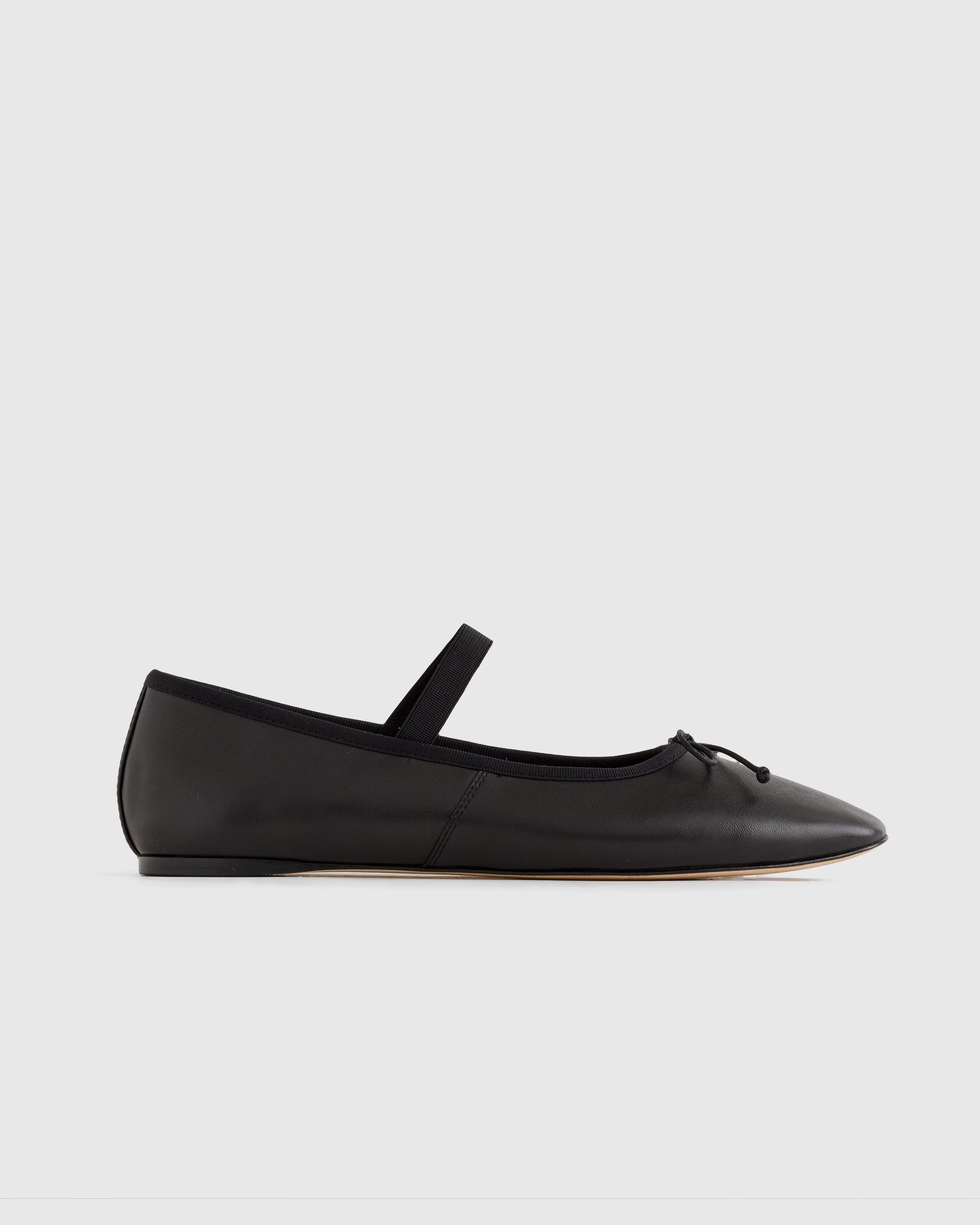 Italian Leather Mary-Jane Ballet Flat product image