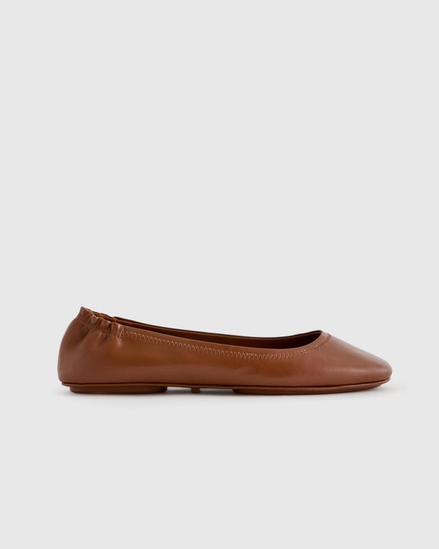 Italian Leather On-The-Go Ballet Flats Product Image