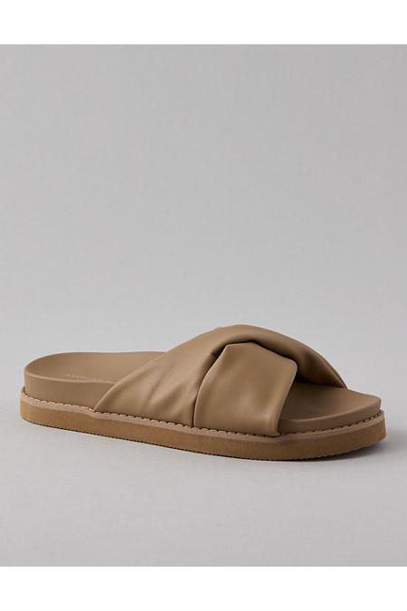 AE Twist Slide Vegan Leather Sandal Women's Product Image