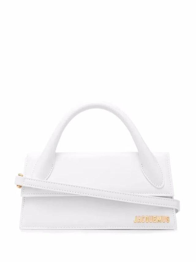 JACQUEMUS Le Chiquito Long Handbag In White Product Image