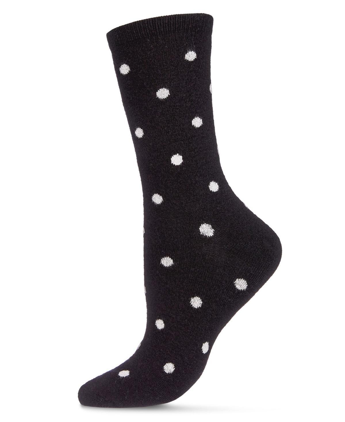 Womens Cashmere Blend Crew Socks Product Image