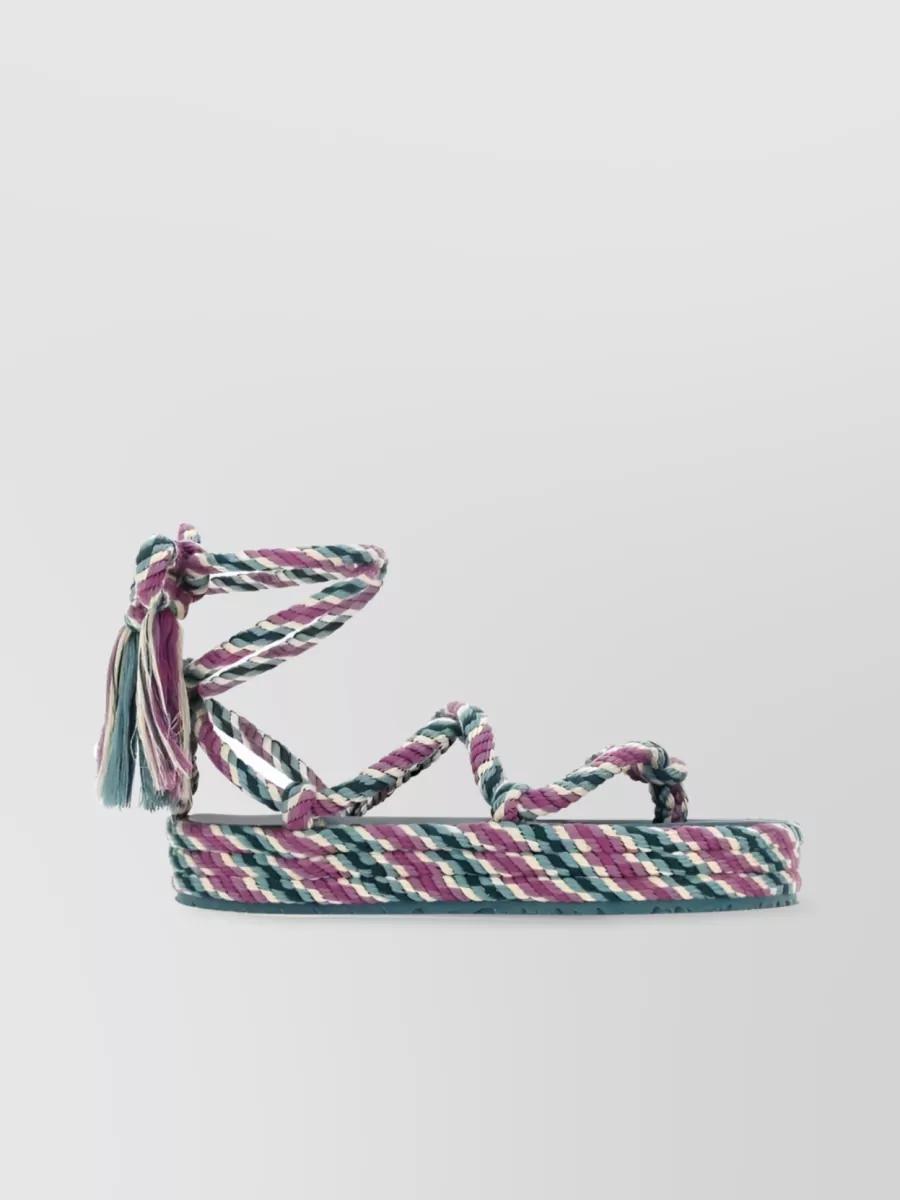 Erol Rope Sandals In Multicoloured Product Image